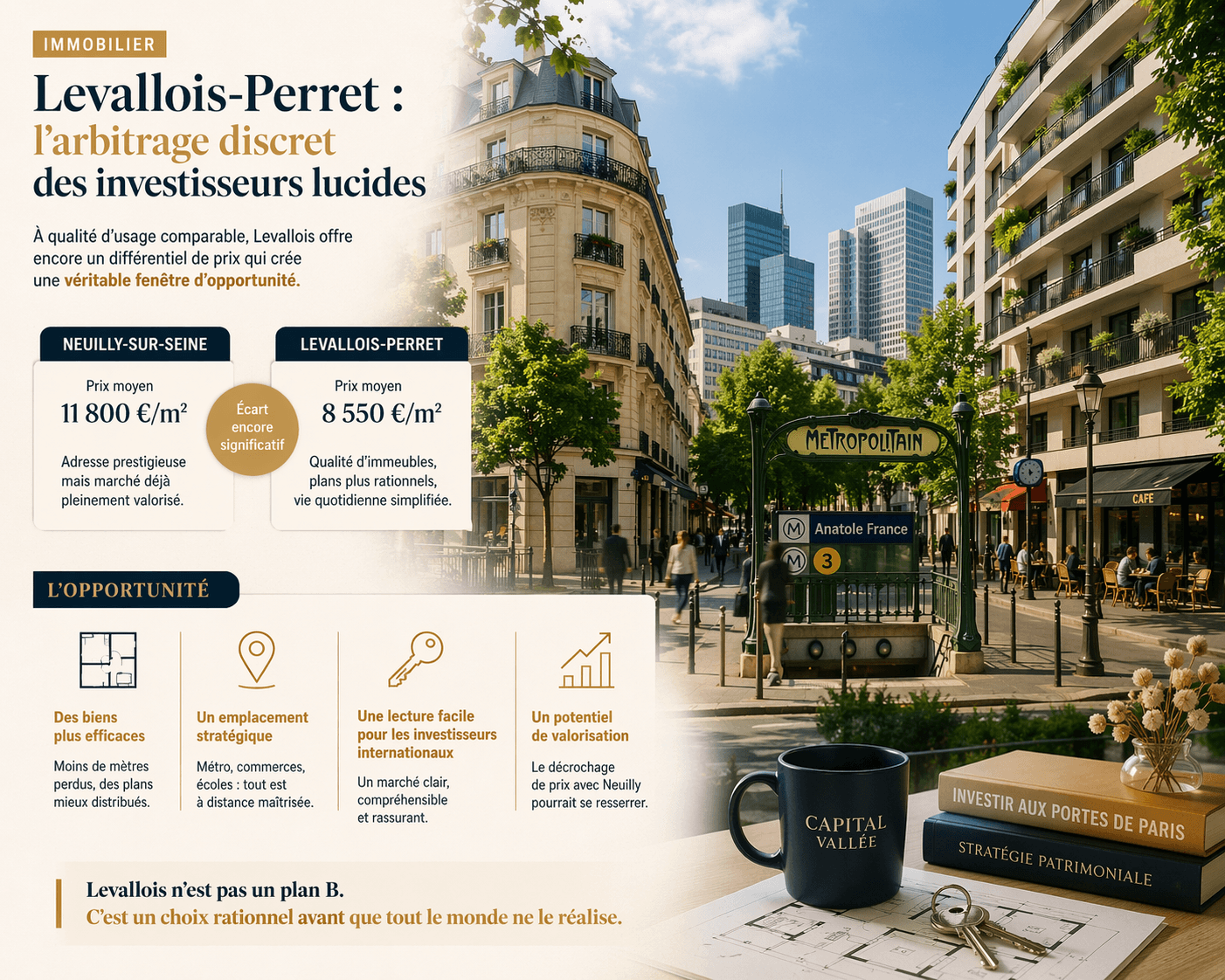 Levallois-Perret: arbitrage discret et investisseurs lucides